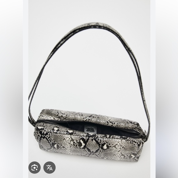 Zara NWT snake print purse 6241/410 - Picture 3 of 6